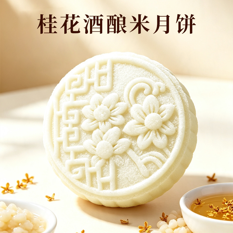 周大黑黑米米月饼480g